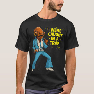 Waren gevangen in Arap vriend vintage T-shirt