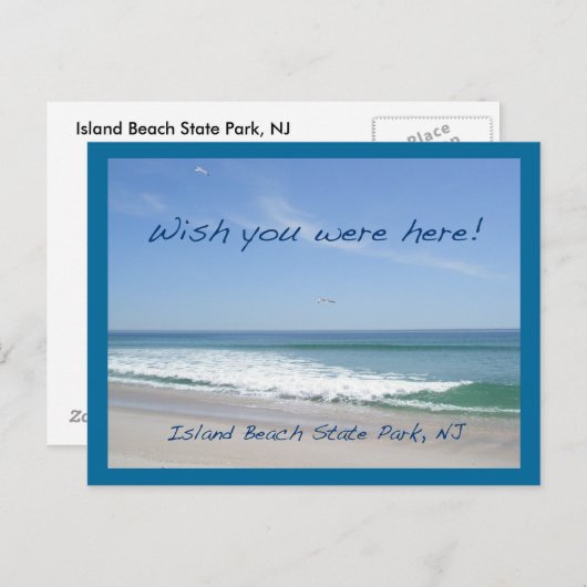 Waren jullie hier het IBSP NJ Gulls Briefkaart (Voorkant / Achterkant)