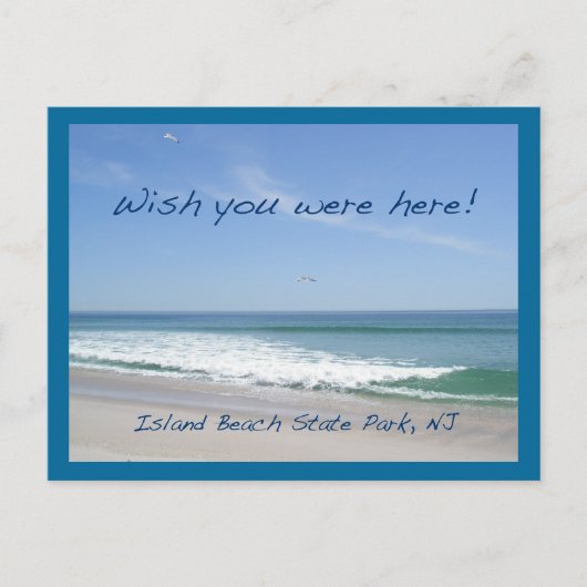 Waren jullie hier het IBSP NJ Gulls Briefkaart (Voorkant)