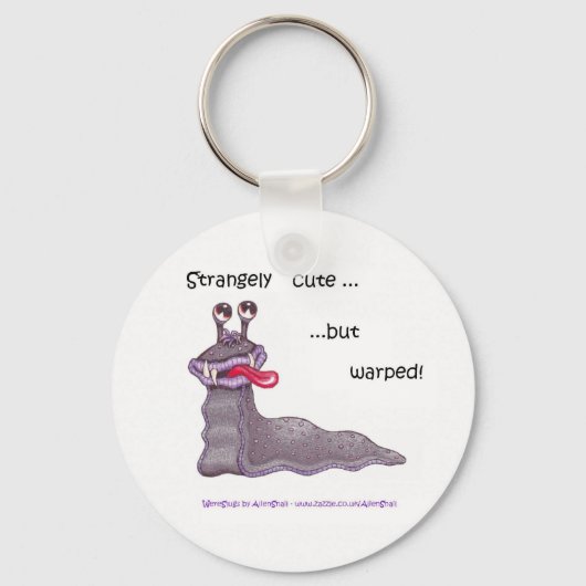 WarenSlug - Vreemd schattige maar kwetgele sleutel Sleutelhanger (Voorkant)