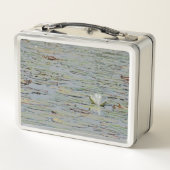 Warerlily Pond Lake Flower I Lunch Box (Achterkant)