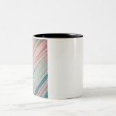 Warerolour Palette Tweekleurige Koffiemok (Center)