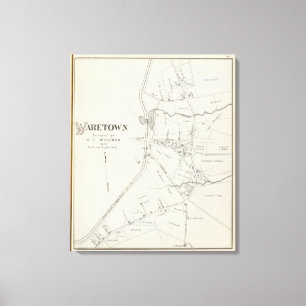 Waretown, New Jersey Canvas Afdruk