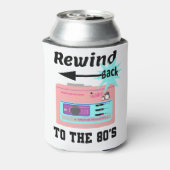 waRewind Terug naar de jaren 80 Blikjeskoeler (Blikje Achterkant)