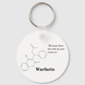 Warfarine (Blood Thinner) Sleutelhanger (Voorkant)