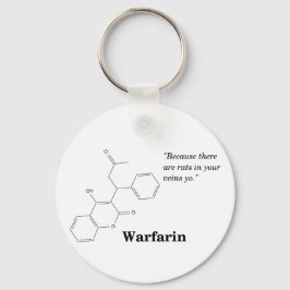 Warfarine (Blood Thinner) Sleutelhanger