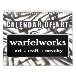 Warfelworks Kunstkalender voor 2025 Kalender