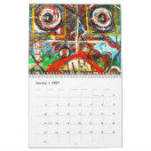 Warfelworks Kunstkalender voor 2025 Kalender (Jan 2027)