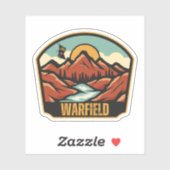 Warfield, Brits-Columbia Sticker (Vel)