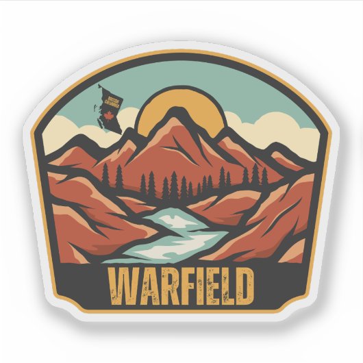 Warfield, Brits-Columbia Sticker (Voorkant)