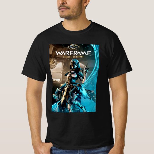 Warframe game logo t-shirt (Voorkant)