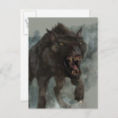 Warg Briefkaart (Voorkant / Achterkant)