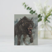 Warg Briefkaart (Staand voorkant)