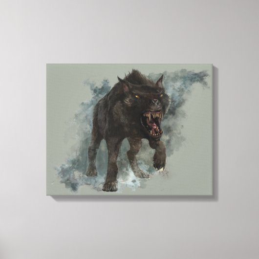 Warg Canvas Afdruk (Voorkant)