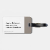 Warg Movie-pictogram Bagagelabel (Achterkant horizontaal)