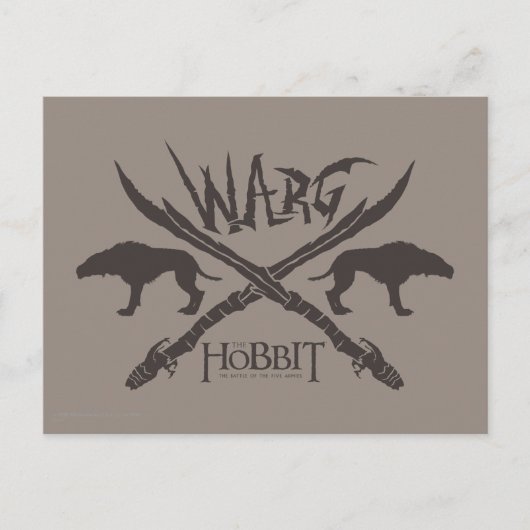 Warg Movie-pictogram Briefkaart (Voorkant)