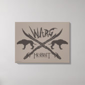 Warg Movie-pictogram Canvas Afdruk (Voorkant)