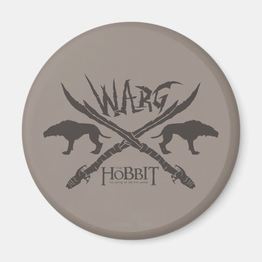 Warg Movie-pictogram Magneet (Voorkant)