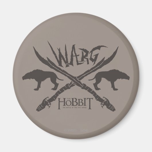 Warg Movie-pictogram Magneet (Voorkant)