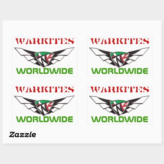 Warkieten sticker (Vel)