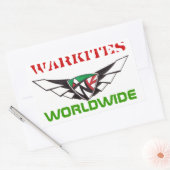 Warkieten sticker (Envelop)