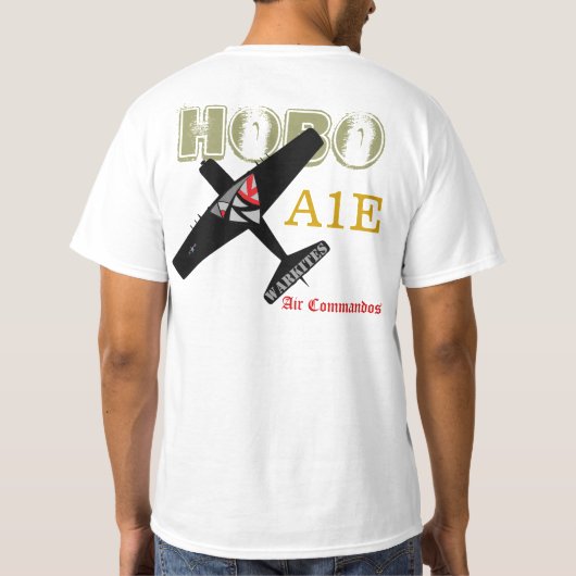 Warkites A1E Skyraider T-shirt (Achterkant)