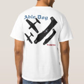 Warkites Able Dog T-shirt (Achterkant)