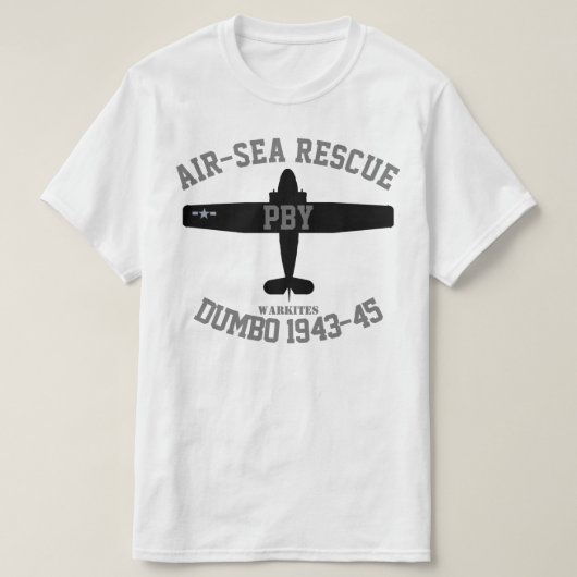 Warkites Air-Zee Rescue PBY T-shirt (Design voorkant)