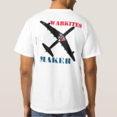 Warkites B-36 PeaceMaker 2de shirt (Achterkant)