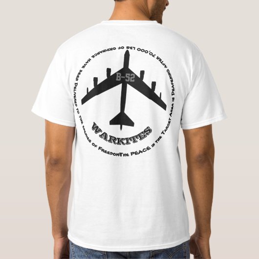 Warkites B-52 Doelgebied T-shirt (Achterkant)