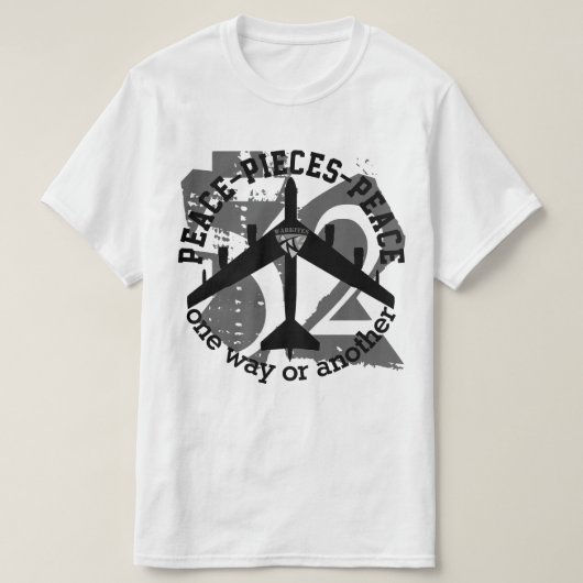 Warkites B-52 Peace T-shirt (Design voorkant)