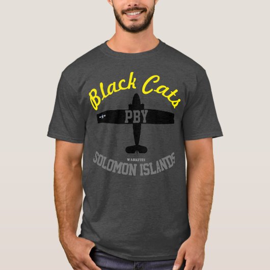 Warkites Black Cats PBY T-shirt (Voorkant)