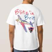 Warkites "Blitz'in Brit" Zee Fury Racer T-shirt (Achterkant)