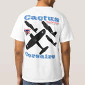 Warkites Cactus Corsairs T-shirt (Achterkant)