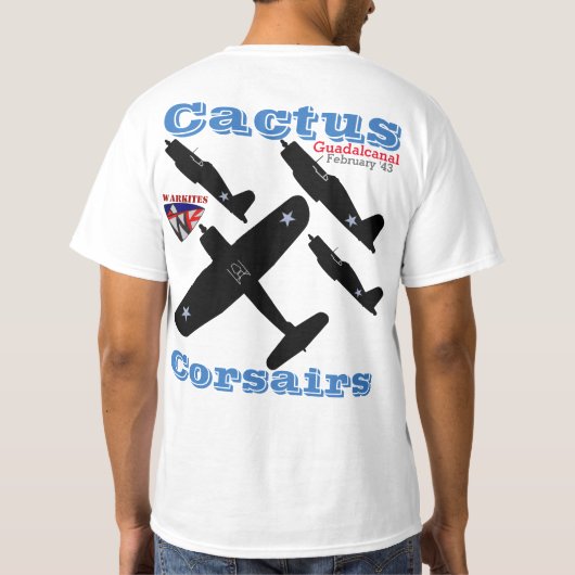 Warkites Cactus Corsairs T-shirt (Achterkant)
