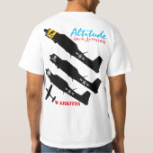 Warkites CJ6A "Hoogte met Attitude" T-shirt (Achterkant)
