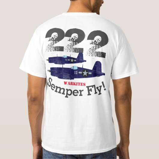 Warkites Corsair "Semper Fly" 222 T-Shirt l. (Achterkant)