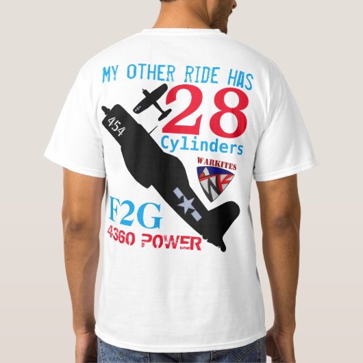 Warkites F2G Corsair T-shirt (Achterkant)