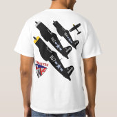 Warkites F4U Corsair VF-84 T-shirt (Achterkant)