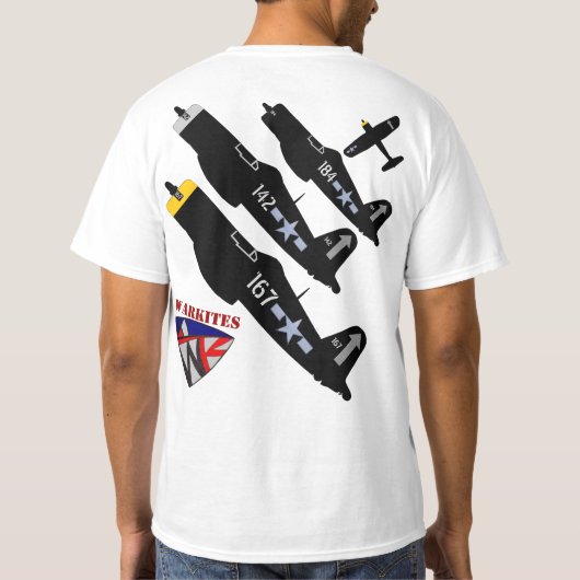 Warkites F4U Corsair VF-84 T-shirt (Achterkant)