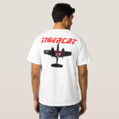 Warkites F7F Tigercat T-shirt (Achterkant volledig)