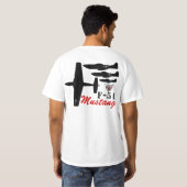 Warkites F-51 Mustang T-shirt (Achterkant volledig)