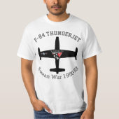Warkites F-84 ThunderJet T-shirt (Voorkant)