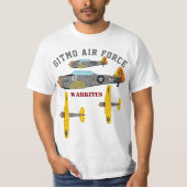 Warkites "Gitmo Air Force" SNJ T-Shirt- T-shirt (Voorkant)