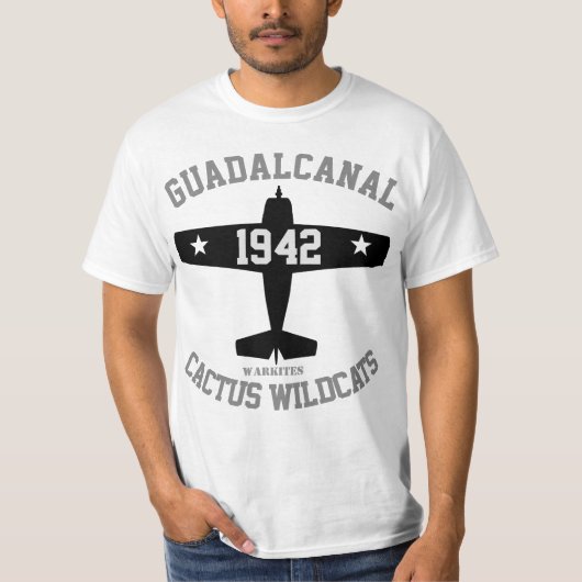 Warkites Guadalcanal F4F T-shirt (Voorkant)