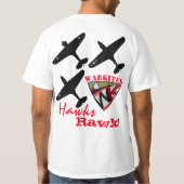Warkites Hawks Rawk! T-Shirt (Achterkant)