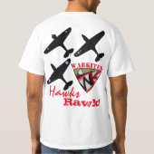 Warkites Hawks Rawk! T-shirt (Achterkant)
