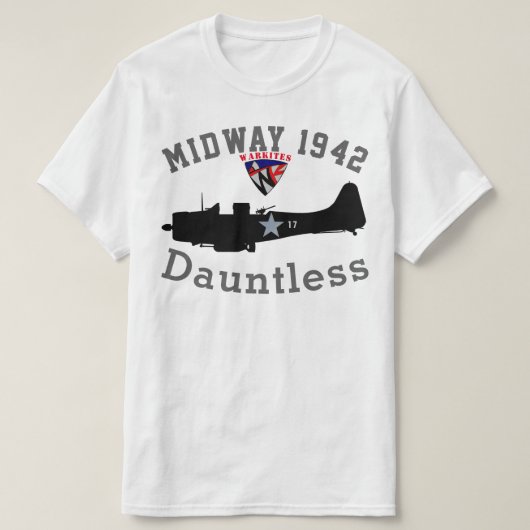 Warkites "Midway 1942" Zonder tong T-shirt (Design voorkant)