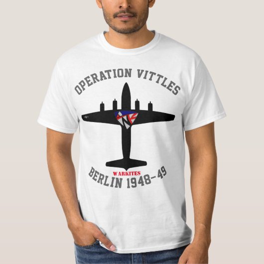 Warkites "Operation Vittles" C-54 Skymaster T-shirt (Voorkant)