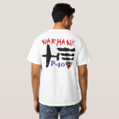 Warkites P-40 Break T-shirt (Achterkant volledig)